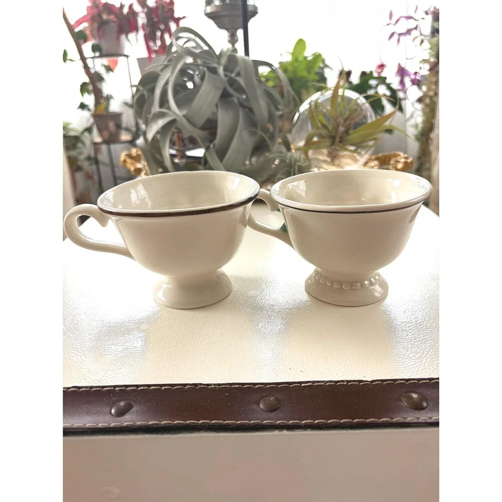 VTG Baileys Irish Cream Winking Face Cups Set of 2 